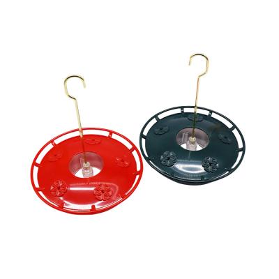 China 2021factory wholesale price MVM non-automatic plastic wild bird feeders round water feeders for outdoor hanging humming bird for sale