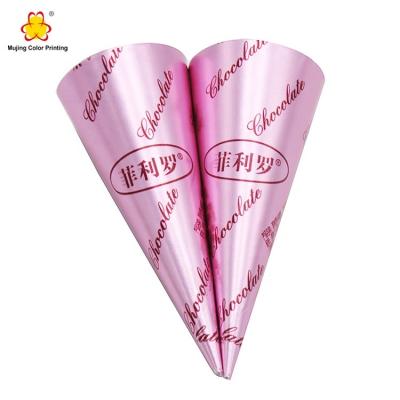 China Factory Direct Disposable Paper Cone Ice Cream Cone Ice Cream Cone Paper Sleeve for sale