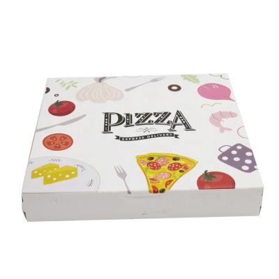 China Excellent recyclable manufacturer selling cheap white corrugated pizza box corrugated pizza box for sale