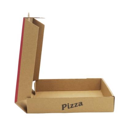 China Latest Hot Selling Recyclable Corrugated Pizza Box White Corrugated Pizza Boxes for sale