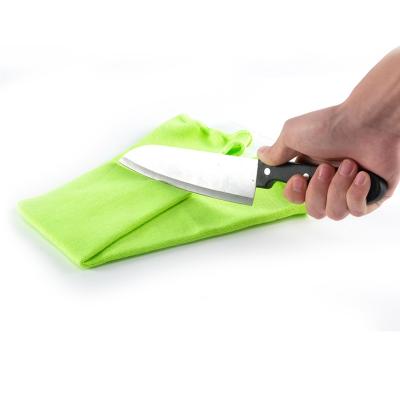 China Heavy Duty Green Level 5 Anti Severed Cut Arm Sleeves Steel Wire Anti Blade And Anti Scratch Work Wear-Resisting Workshop for sale