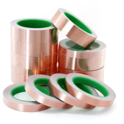 China Industrial Single or Double Side Conductive Self-adhesive Copper Tape Mobile Phones Aluminum Foil Tape for sale