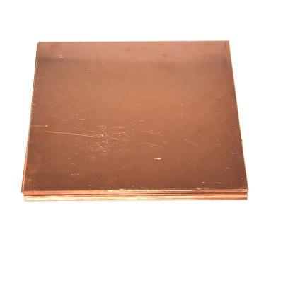 China Thickness 5mm 1mm 2mm 3mm Industrial Thick Metal Plate Copper Plate Copper Plate Supplies Pure Copper Plate for sale