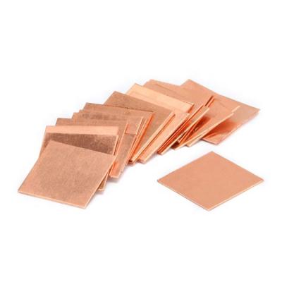 China Supplies C11000 C12200 Industrial Brass Copper Plate C10100 Copper Conductive Plate Supplier for sale