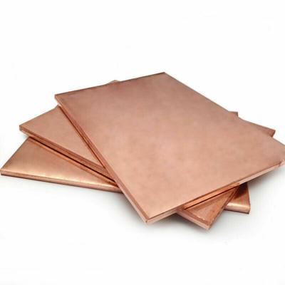 China Industrial Supplies Manufacturer Export Bright Copper Plate Copper Sheet Roll 4x8 Copper Sheet Price for sale