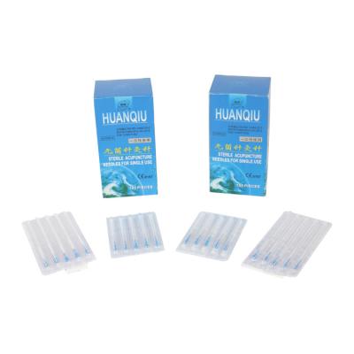 China Disposable Sterile Body Acupuncture Needles With Tube for sale