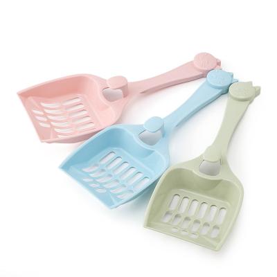 China Stocked Cat Litter Scoop Plastic Pets Poop Scooper for sale