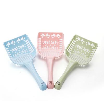 China Stocked Cat Litter Scoop Plastic Pets Poop Scooper for sale