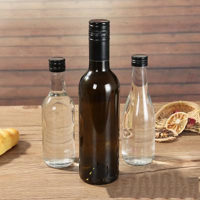 China Wholesale 187ml 375ml Mini Small Champagne Glass Bottle Eco-friendly Recyclable Red Wine Bottle With Aluminum Screw Top for sale