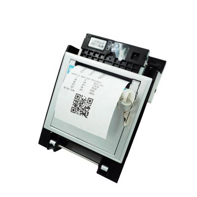 China Black and White Unique Locker Design Panel Kiosk Thermal Printer 80mm Thermal Dot Line Receipt Printer for Ticket Vendor RS-232C/USB for sale