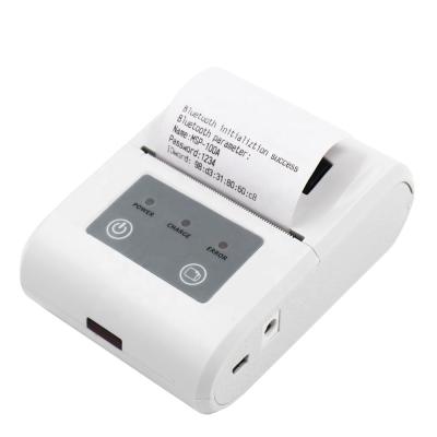 China 58mm black and white mobile phone thermal printer with long time working battery for sale