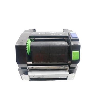 China MASUNG black and white industrial 4 inch Linux USB thermal transfer printer barcode label sticker printer with free sdk for sale