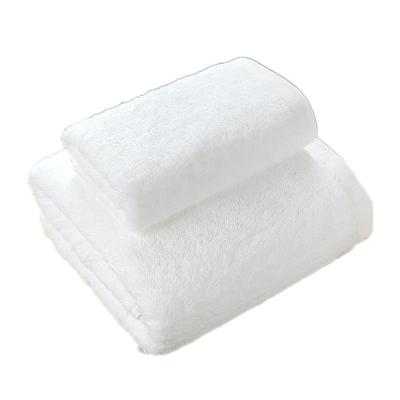 China Factory frequrent quality Deeda white wash hotel bath linen towels for sale