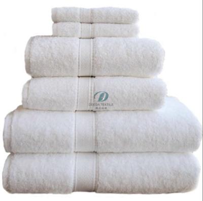 China Factory frequrent five star 100% cotton Deeda outfit wash hotel towel set on sale for sale