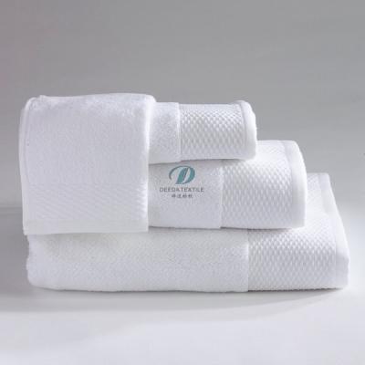 China Deeda Factory Quality Palace Royale Frequrent Hotel Bath Towel Wash Dress Towel for sale