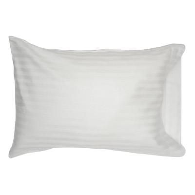 China Simple White Stripe Alibaba Hotel Supplier Hotel Deeda Factory 1cm Deeda Linen Pillow Cover for sale