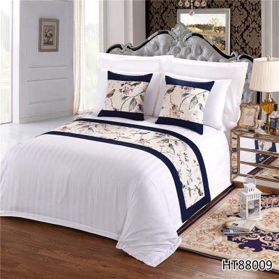 China Luxury Printing Twill Deeda Factory Hotel Bed Runner for sale