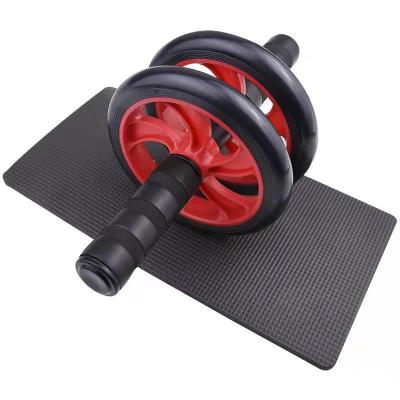 China Hand power building muscle exercising in man abdominal muscle exercise roller home fitness equipment wheel running red abdominal silent wheel abdominal muscle for sale