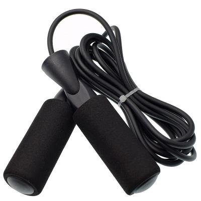 China Speed ​​Jump Training Professional Custom Adjustable Speed ​​Jump Rope PVC Logo Fitness Gym Jump Rope for sale