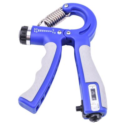 China Hand Power Building Muscle Exercising High Quality Hand-Arm Adjustable Hand Grip Wholesale Sales Fitness R-Type Count for sale