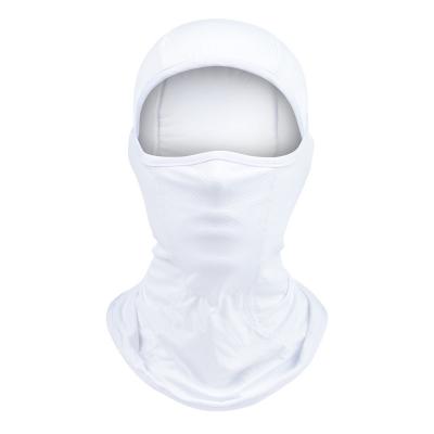 China Custom Logo Ski Mask For Men Women Exclusive Logo Cycling Hat Polyester Fabric 2 Hole Summer Breathable for sale