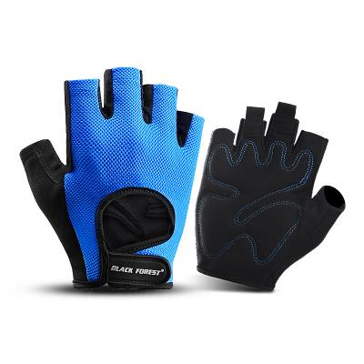 China Outdoor sports men's and women's half finger fitness half finger bicycle cycling non-slip breathable gloves sun protection wholesale for sale