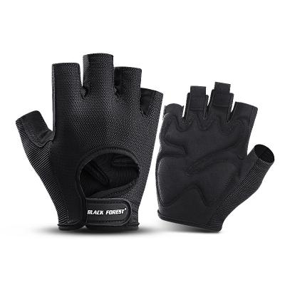 China Anti-Skid Outdoor Cycling Half Finger Gloves Half Finger Summer Cycling Breathable Sports Cycling Bike Gloves for sale