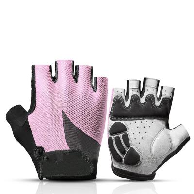 China New Half Finger Gym Gloves Weightlifting Gloves Retraining Custom Workout Fitness for sale