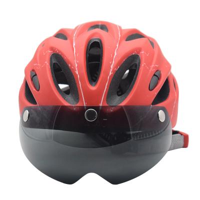 China Lightweight New Style Sports Riding Helmets Cycling Recycling Helmet With Led Light To Protect The Head for sale