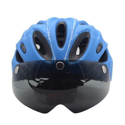 China Wholesale Lightweight Bicycle Parts Mountain Bike Cycling Helmet With Polarized Men's Adult Bike for sale