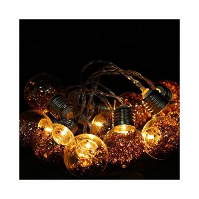 China / Cozy festival decoration glass bulb indoor led string lights, string lights outdoor and outdoor string light for sale