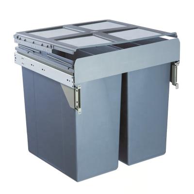 China Sustainable Kitchen Trash Bin, Kitchen Pull Out Trash Garbage Bin, Buffet Waste Trash Can Trash Can for sale