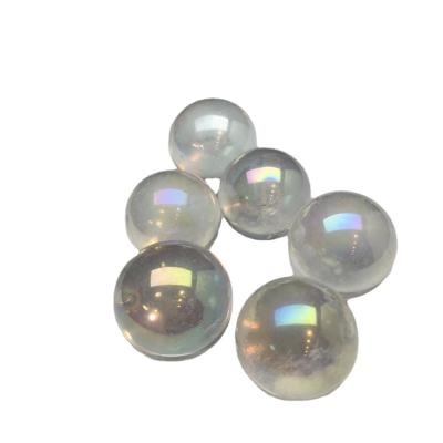 China China Wholesale Natural Ball Titanium Stone Angel Aura Clear Quartz Crystal Sphere For Decoration for sale