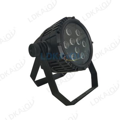 China 9X10W Hotel Spot Light WIRELESS DMX LED 4in1 outdoor dmx uplighting for sale