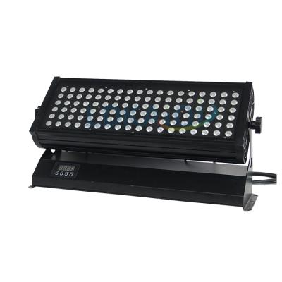 China Outdoor Waterproof RGBW Wall City Color IP65 Wash Effect Light 108x3W Stage Led Wall Washer Lights for sale