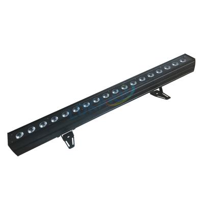 China Wholesale building project 18*10W RGBW 4in1 HOTEL indoor and outdoor dmx control led wall washer bar lighting for sale