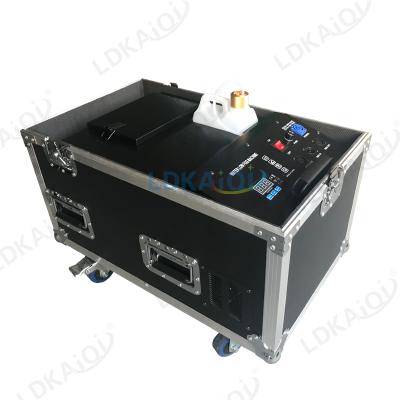 China 3000w Die Cast Aluminum Water Based Low Fog Smoke Machines For Wedding Party for sale