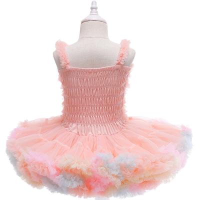 China SE3015 girl dress breathable baby 2022 new summer girls campus soft sports style kids dress little girls tutu dresses for sale