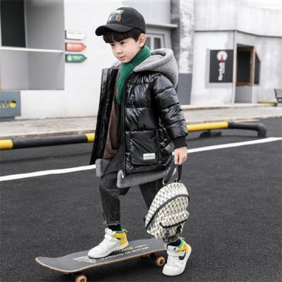 China Sustainable Wholesale Winter Jacket Baby Boy SE1333 Fashion Cotton Hooded Kids Coats for sale