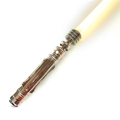 China 6063 Aluminum Alloy Handle DAMIEN SABER Lightsaber with Soft Swing Heavy FX FOC Blade Rainbow Dueling Color Changing for Christmas Gift for sale