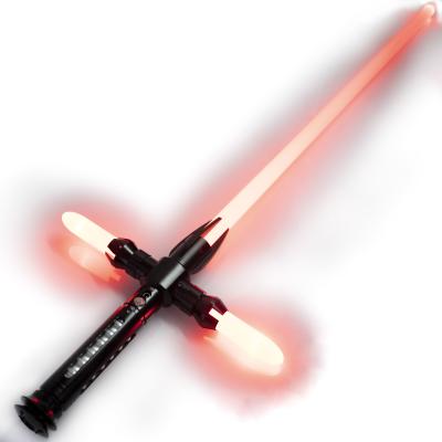 China For fun LGT SABERSTUDIO cross saber heavy duel blade infinite color changing guard cross lightsaber with 9 sound sets fonts for fun for sale