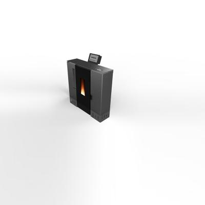 China Europe Manufacturer Sale High Efficiency Low Noise Black Pellet Stove / Fireplace for sale