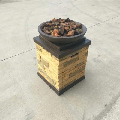 China Europe Garden Backyard Fireplace / Widely Used Low Noise Outdoor Fire Pit for sale