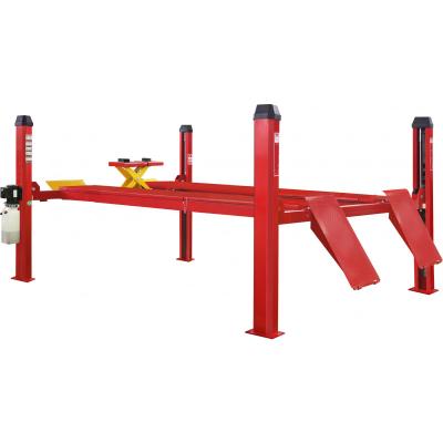 China Diagnostic Fostar Customization Stable Structure Universal Universal Horizontal Gantry 4 Post Car Lift Four Column Lifting Force 4t Lift for sale