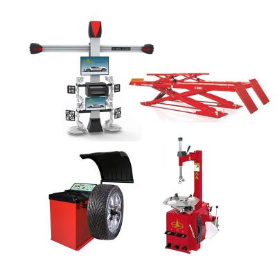 China Full set diagnostic Fostar ODM English version equipment 3d wheel aligner export mode car wheel alignment machine four-wheel positioning for sale