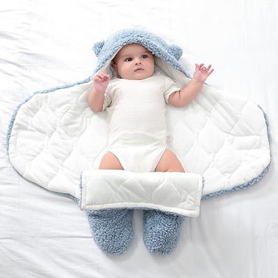 China Winter Baby Sleep Sack Breathable Comfortable Baby 3 Split-Leg Sleeping Bag Newborn Soft Warm Thick Layers for sale