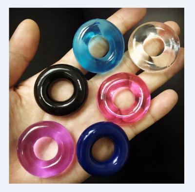 China Super Durable Penis Ring Adult Men Ejaculation Delay Stretchy Strong Silicone Cock Rings Rubber Penis Enlargement Sex Toys For Male Sex Ring for sale