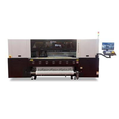 China Garment Shops CD-2016E Direct To Cloth Dye Printer Printing 2m Belt Digital Cotton Cloth Printer With i3200 Printhead Textile Printer for sale