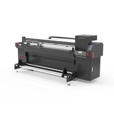 China Garment Stores Lan--SONG 1.8m UV Printer Mesh UV Leather Belt Machine UV Flatbed Printer for sale