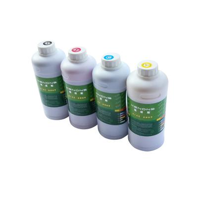 China Textile Dye Sublimation Inks For Textile Printer i3200/5113 DX5 Printhead CMYK 4 Color Digital Textile Transfer Printing Ink for sale